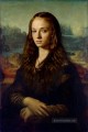 Porträt von Sansa Stark als Mona Lisa Spiel der Throne